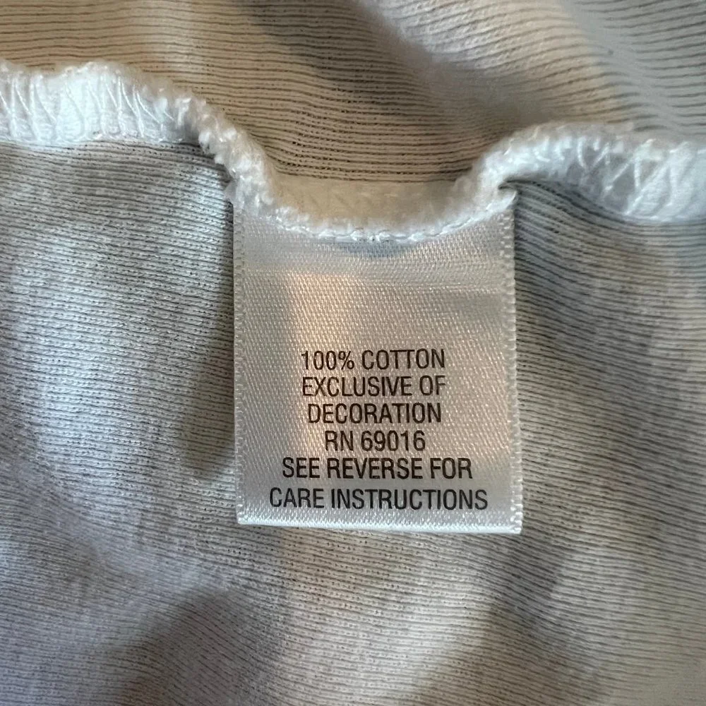 Long Sleeve Tee with pink bling, Size Small - Picture 3 of 4